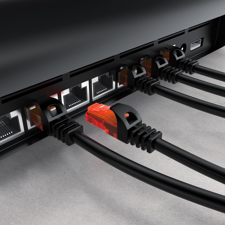 Actual product image CSL CAT.6 network cable - Ethernet Gigabit Lan cable RJ45 - patch cable - comp. CAT.5 CAT.6 CAT.7 CAT.8 (UTP, CAT6, 20 m)