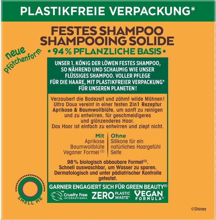 Image du produit Garnier Kids solid shampoo (60 ml, Shampoing solide, 60 g)