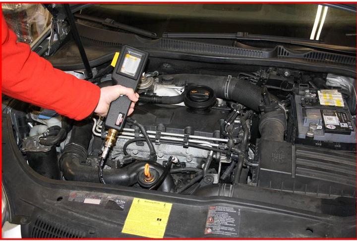 Actual product image KS Tools Compression pressure test instrument for diesel engines with diagram recorder, 53 pcs