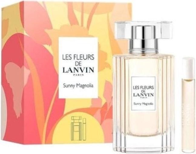 Lanvin Set : Les Fleurs - Sunny Magnolia, Eau De Toilette, For Women, 50 ml + Les Fleurs - Sunny (Parfum Set)