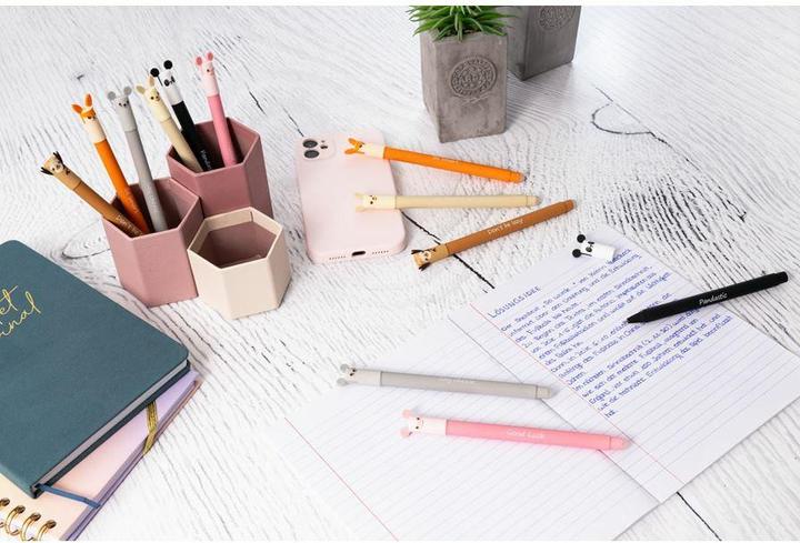 Image du produit EberhardFaber Stylo gel Animal Erase It Lama, 0.7 mm (Beige clair, 1 x)