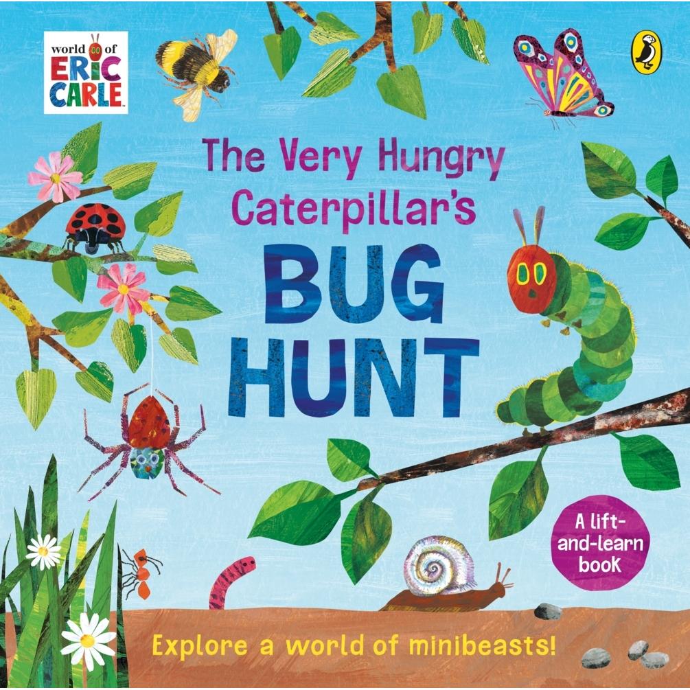 Carle:The Very Hungry Caterpillar's Bug, Kinderbücher von Eric Carle