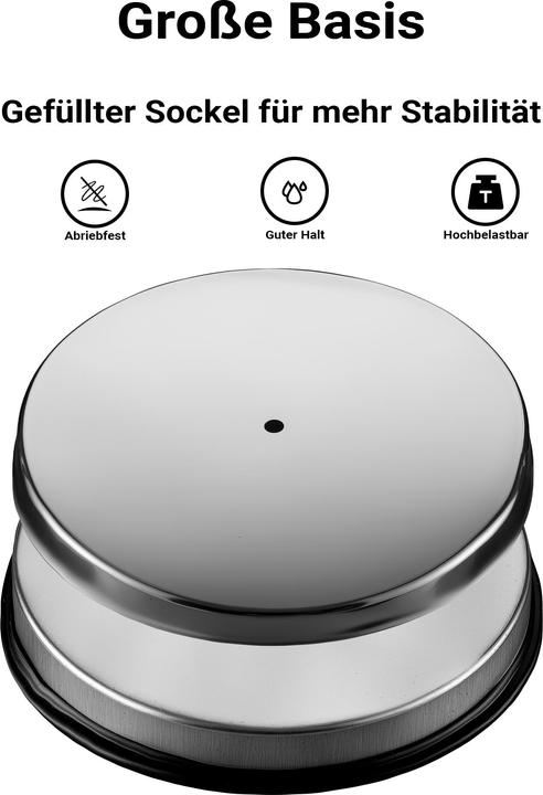 Actual product image Wiltec Mobile barrier posts 32x7x90cm silver-coloured steel personnel guidance system