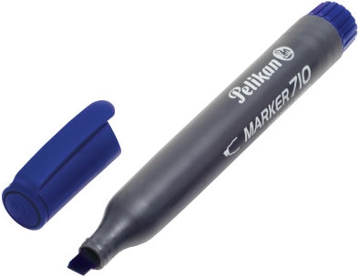 Produktbild Pelikan 710 Permanent-Marker (Blau, Grau, 5 mm, 10 x)