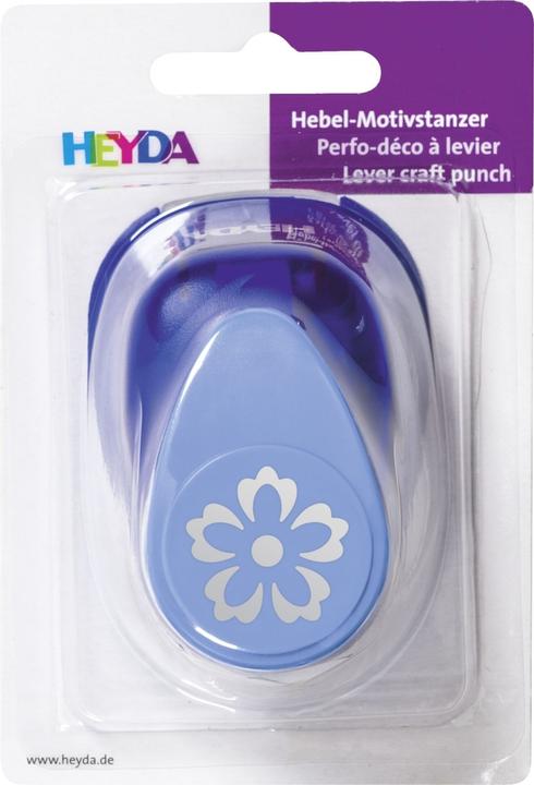 Productafbeelding Heyda Motiefpons voor karton tot 220g/m² Bloesem groot Pop Up ca. 25x25mm