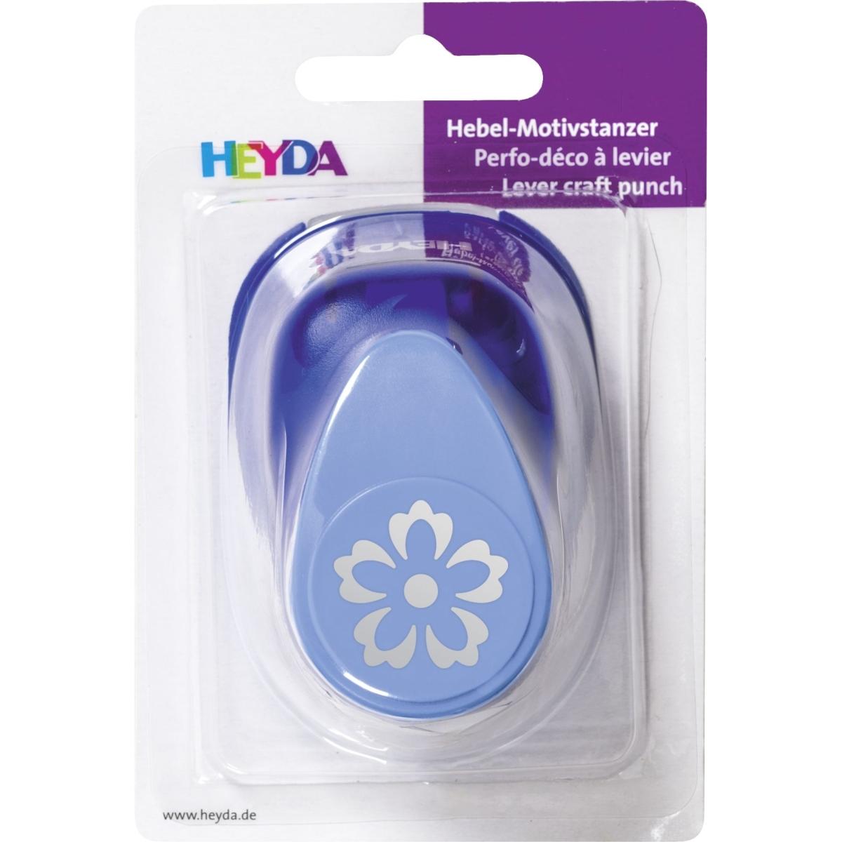 Thumbnail - Heyda, Locher, Motivstanzer für Karton bis 220g/qm Blüte gross Pop Up ca. 25x25mm