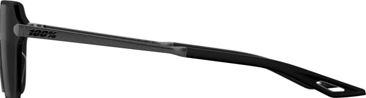 Image du produit 100% Legere Trap Brille Matte Gunmetal - Black Mirror Lens (Mat Gunmetal, Lentille miroir noir)