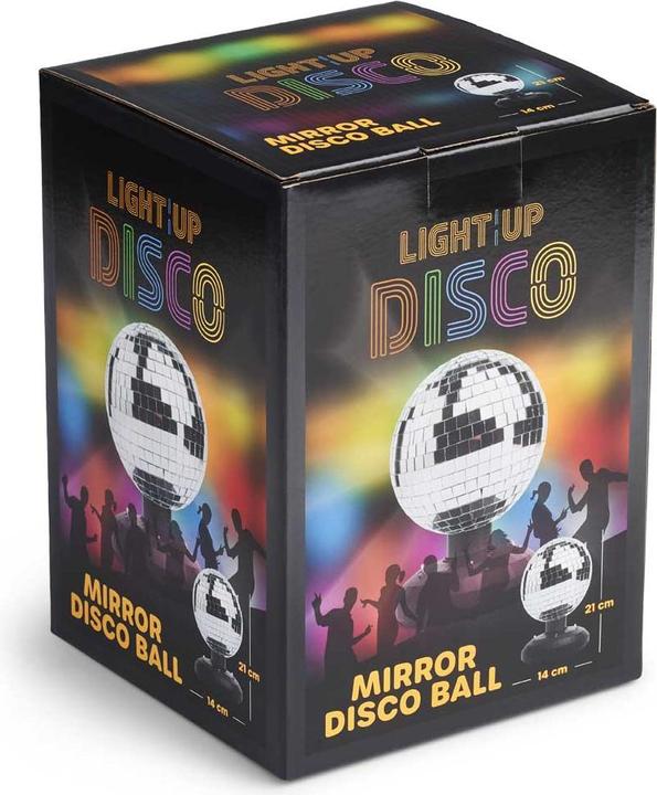Produktbild Light-Up LIGHT - UP - LED Mirror Disco Ball 16cm (MCDC004) (16 cm)