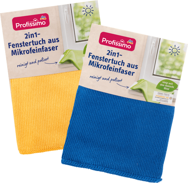 Produktbild dm Profissimo 2in1-Fenstertuch (1 Stk.)