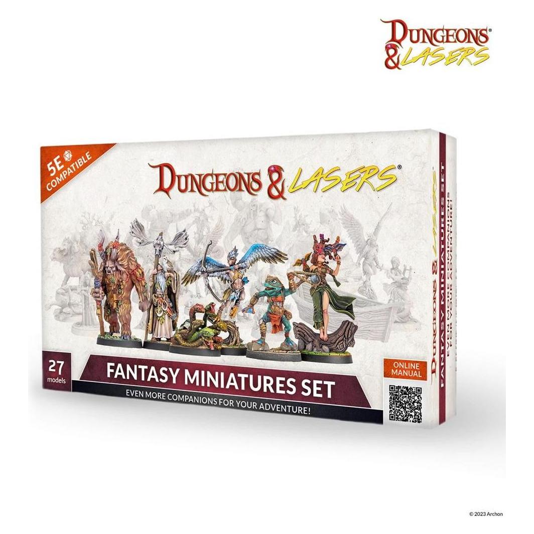 Archon Studio Dungeons & Lasers - Fantasie Miniaturen Set (Engels)