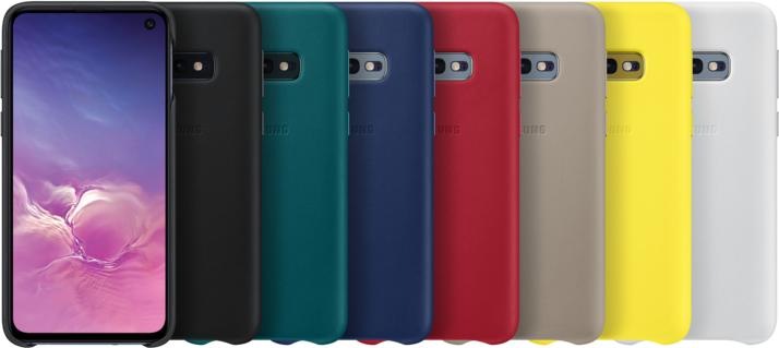 Actual product image Samsung Leather Cover (Samsung Galaxy S10e)