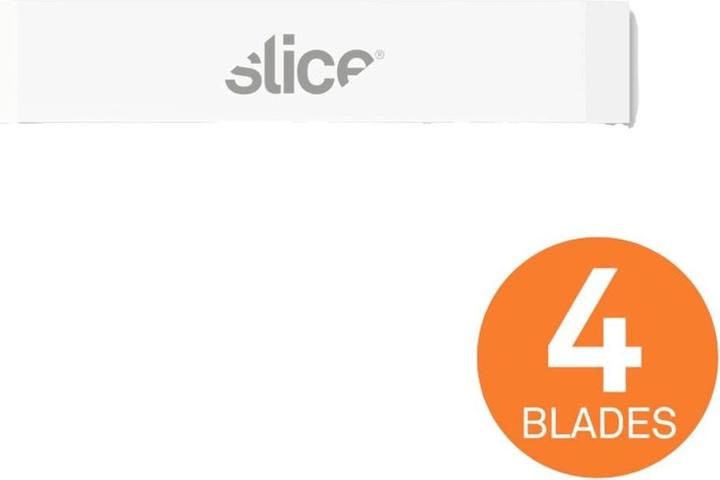 Actual product image Slice 10535 Ceramic replacement blades, narrow chisel blade, double-sided 4 pcs. (Replacement blade)