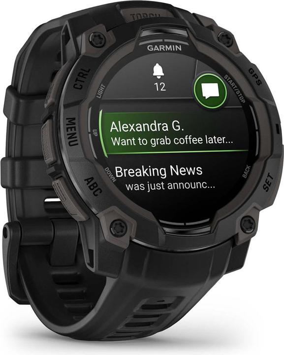 Actual product image Garmin Instinct 3 AMOLED 45mm (45 mm, WLAN only)