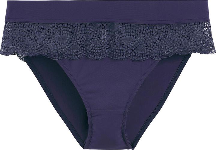 Actual product image La Redoute Collections Lace and microfibre briefs (40, Single pack)