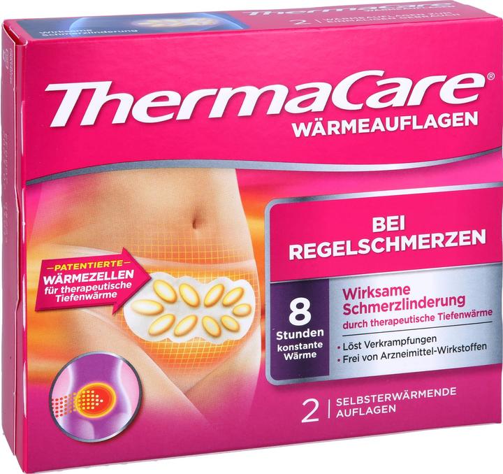 Produktbild Thermacare Wärmeauflagen bei Regelschmerzen, 2 St. Pflaster (2 x)