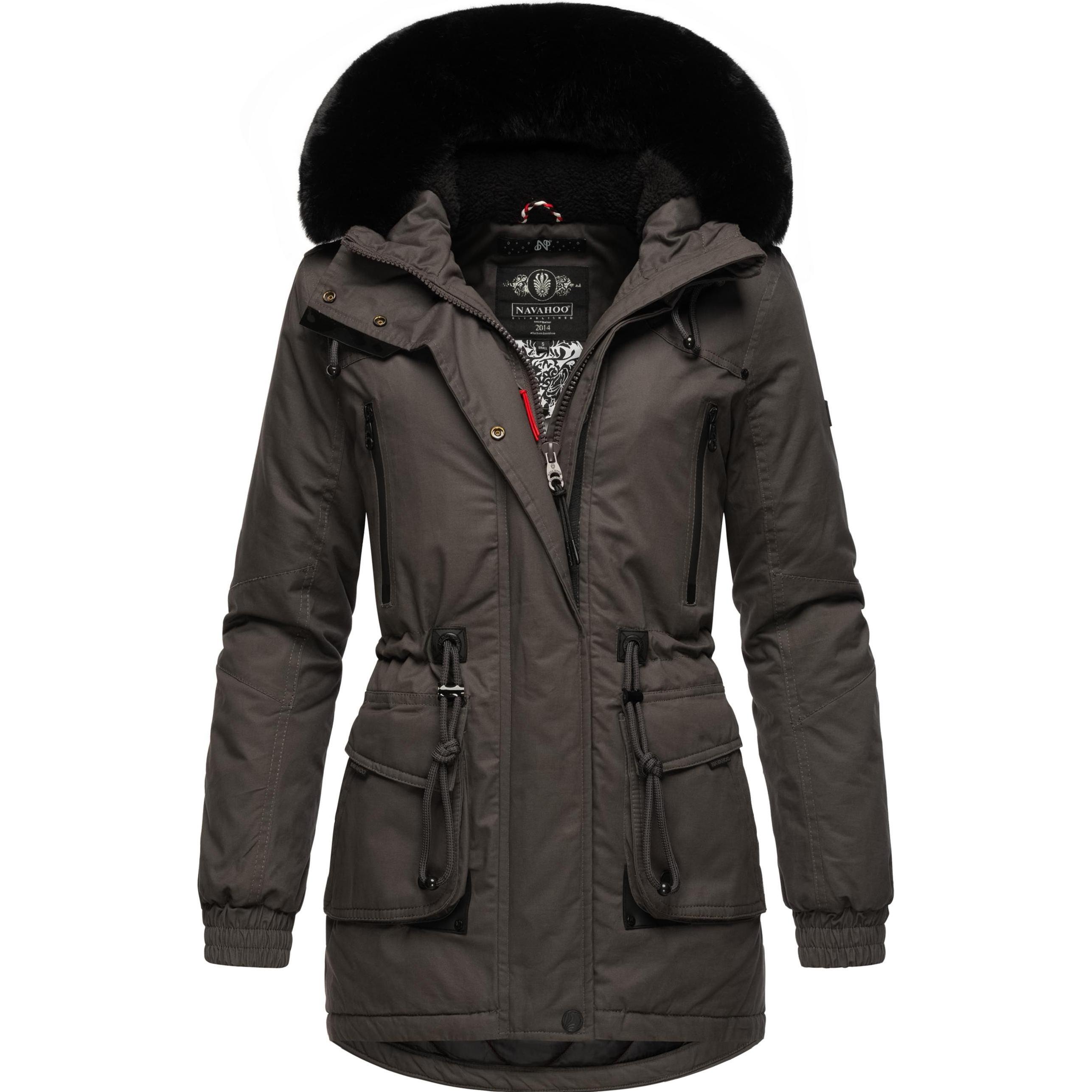 Navahoo, Damen, Jacke, Olessaa (XS), Grau, XS