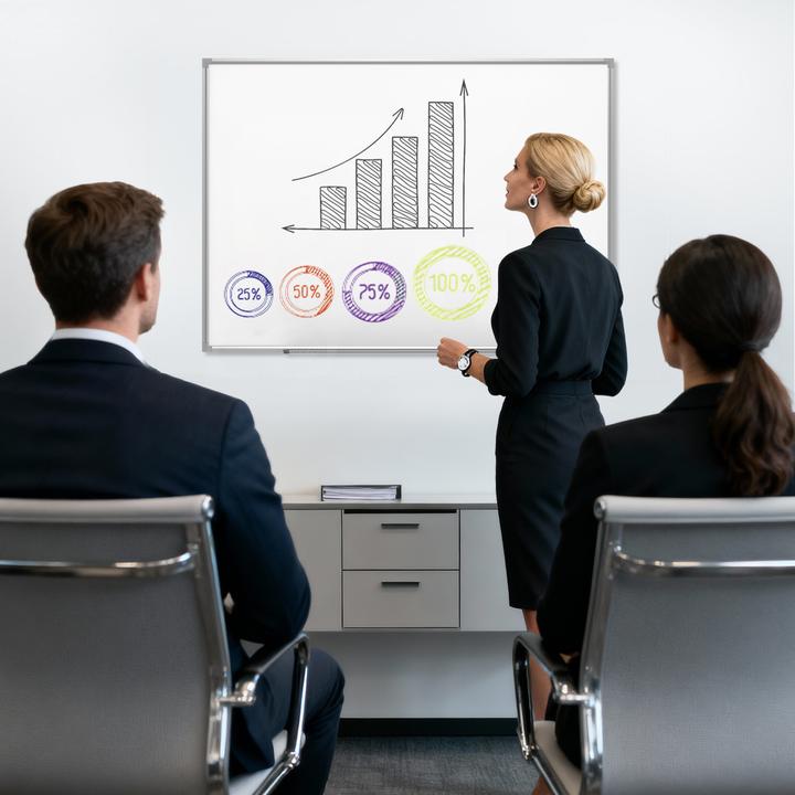 Image du produit Wiltec Wandtafel (70 x 50 cm)
