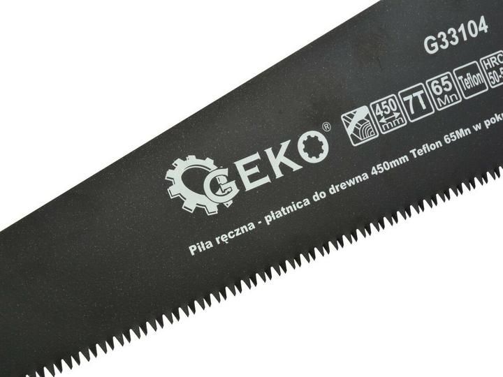 Productafbeelding GEKO Teflon handzaag voor hout met deksel 450mm