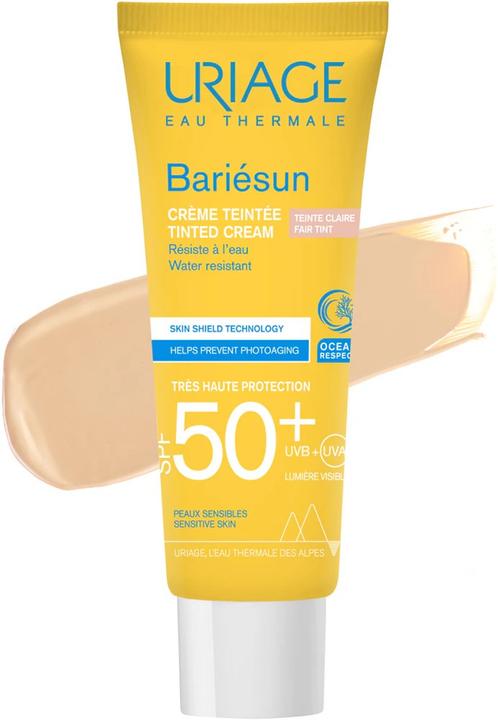 Produktbild Uriage TÃ³novanÃ½ pleÅ¥ovÃ½ krÃ©m na opalovÃ¡nÃ­ SPF 50+ Bariesun Fair Tint (Tinted Cream) 50 ml (Sonnencreme, SPF 50+, 50 ml)