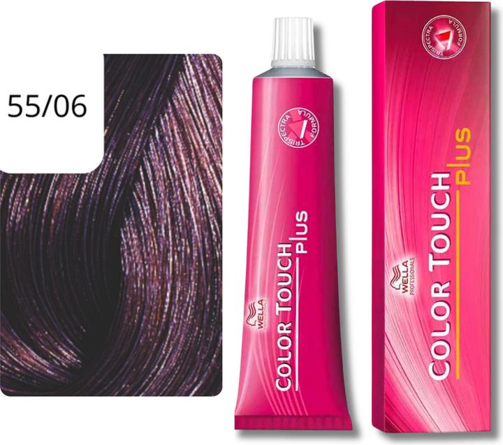 Image du produit Wella Color Touch Plus (55/06 brun clair intensif naturel-violet naturel intensif)