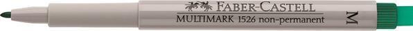 Actual product image Faber-Castell Non-permanent marker Multimark 10 pieces, M, green (10x)