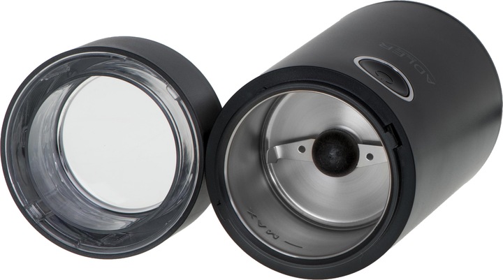 Immagine prodotto Adler Macinacaffè AD4446bs 150 W, Capacità chicchi di caffè 75 g, Interruttore di sicurezza del (Spina CH)