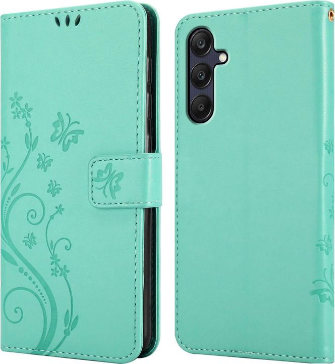 Produktbild Cadorabo Hülle für Samsung Galaxy A26 mit Blumen Muster (Samsung Galaxy A26)