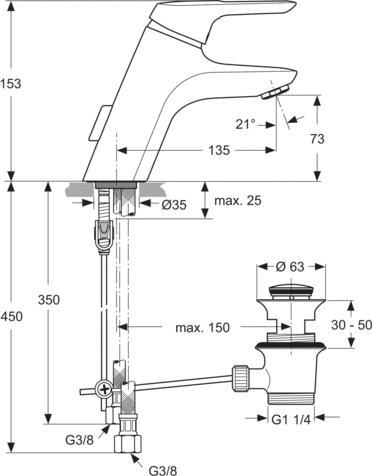 Actual product image Ideal Standard A5658