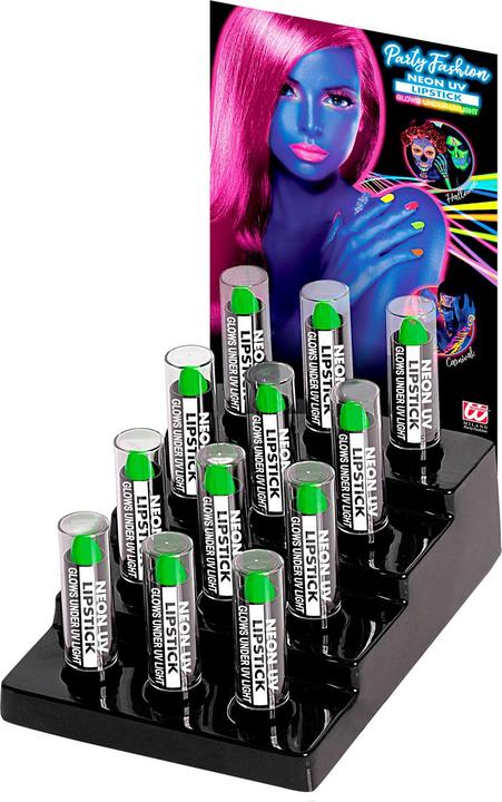 Produktbild Widmann Lippenstift neon grün UV