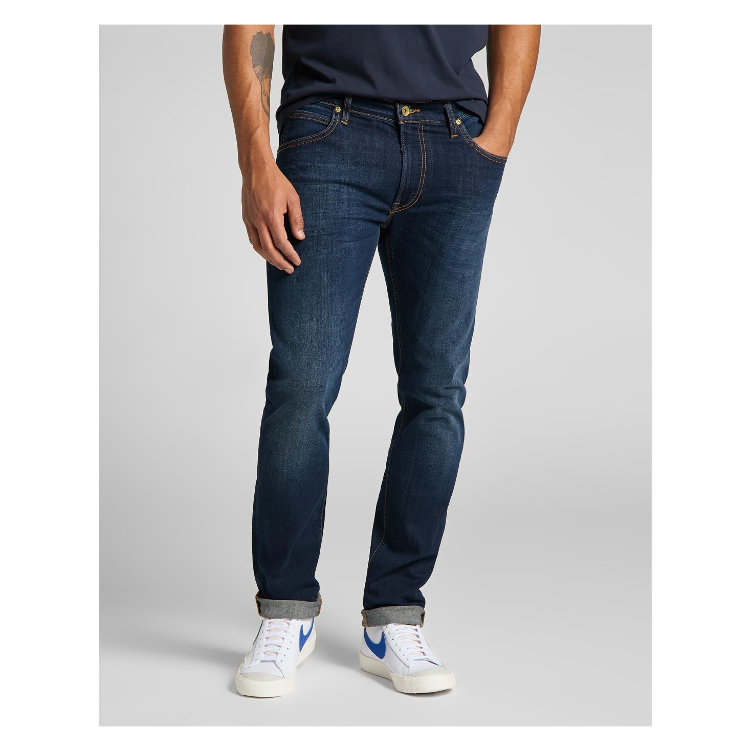 Lee, Mannen, Jeans, Luke High Stretch, Blauw, (W33/L32)