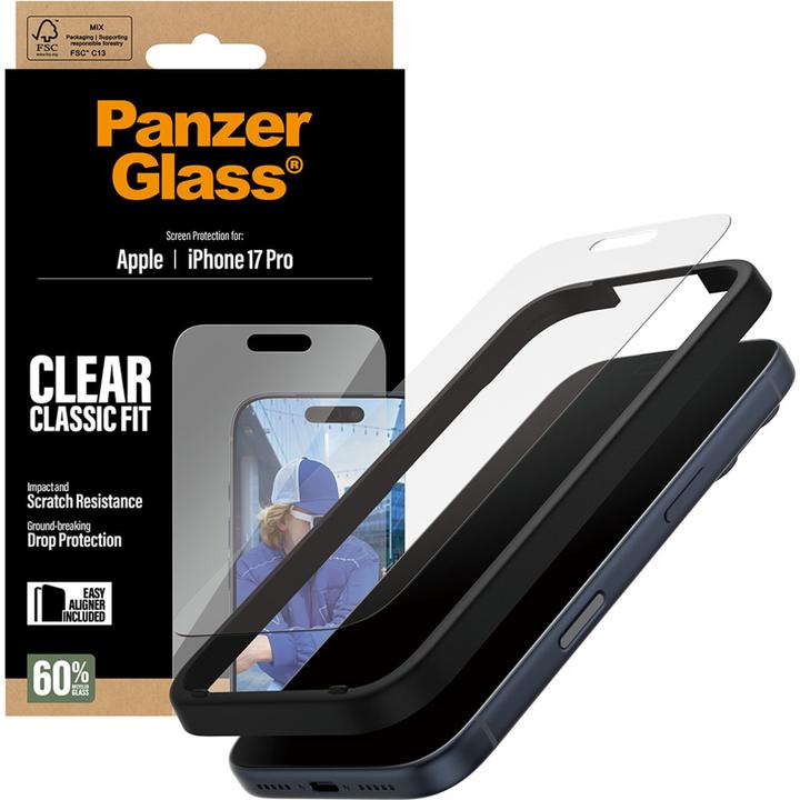 Image du produit PanzerGlass Classic Fit (1 pièce(s), Apple iPhone 17)
