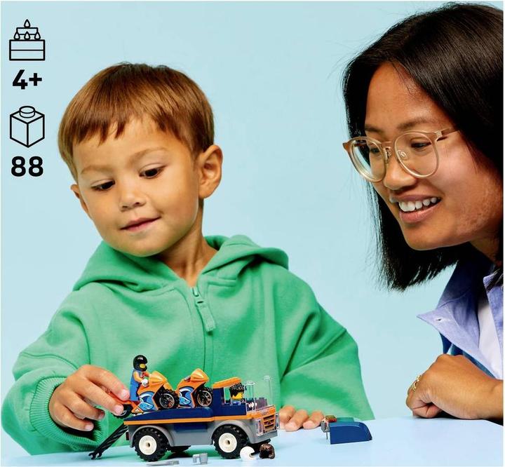 Actual product image LEGO Motorradtransporter (LEGO City)