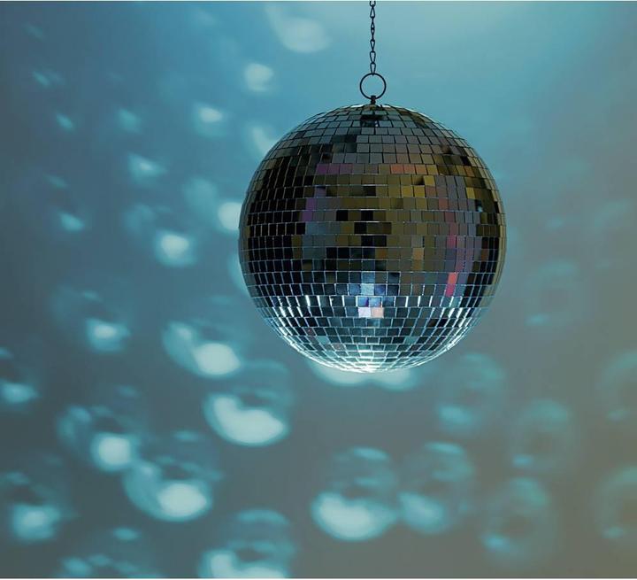 Image du produit Eurolite Set de boules à facettes halogènes avec moteur (30 cm)