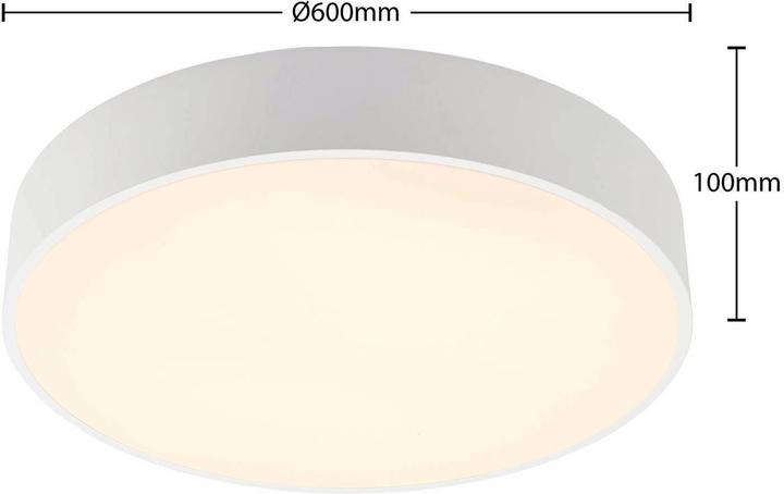 Produktbild Arcchio Noabelle LED-Deckenlampe, weiss, 60 cm (3900 lm)