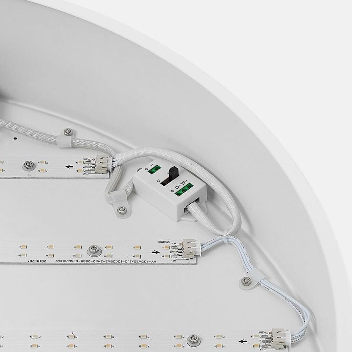 Produktbild Arcchio Noabelle LED-Deckenlampe, weiss, 60 cm (3900 lm)