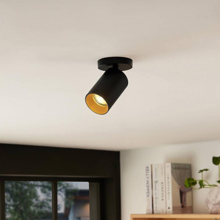 Produktbild Arcchio Brinja Strahler, rund, 1-fl., schwarz (GU10)