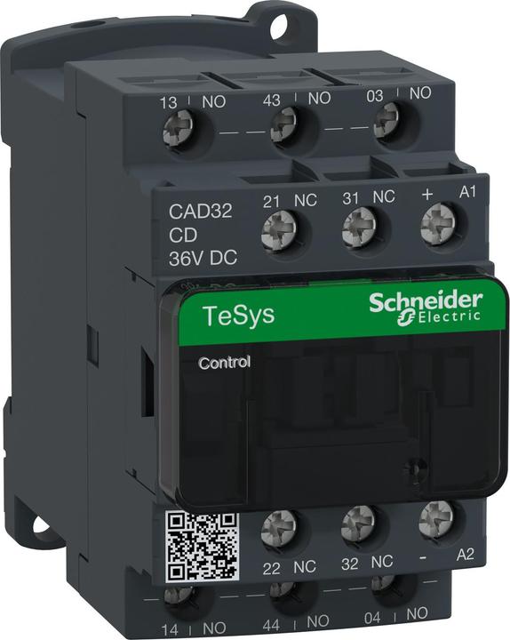 Produktbild Schneider Electric Steuerrela.,36VDC3NO+2NC,Schraubklemme