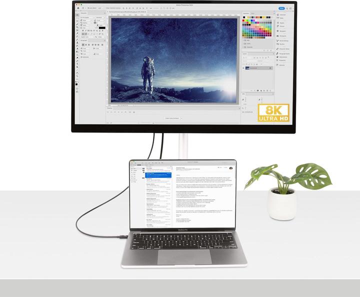 Image du produit StarTech CÂBLE THUNDERBOLT DE 1.6FT (50CM) (0.50 m, USB 4.0, 100 W)