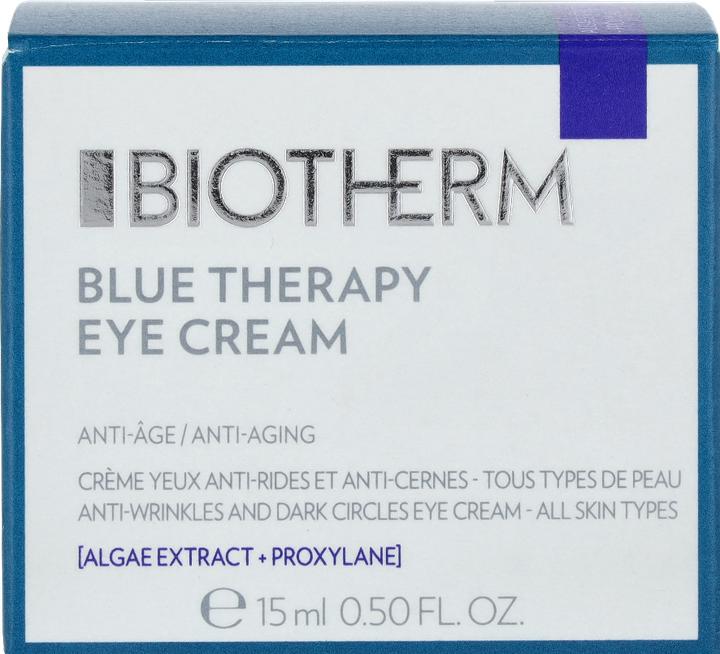 Label énergétique Biotherm Oeil de la thérapie bleue (Crème pour les yeux, 15 ml)