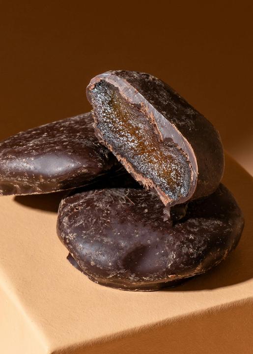 Produktbild KoRo Getrocknete Aprikosen mit Zartbitterschokolade (500 g)