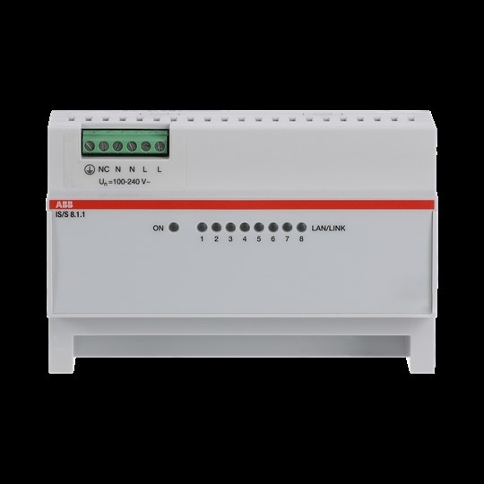 Actual product image ABB Rail Switch IS/S8.1.1 8 Port (8 Ports)