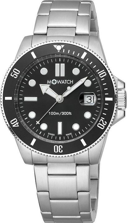 Immagine prodotto M Watch Mondaine Aqua Steel 41 (Orologio da polso analogico, 41 mm)