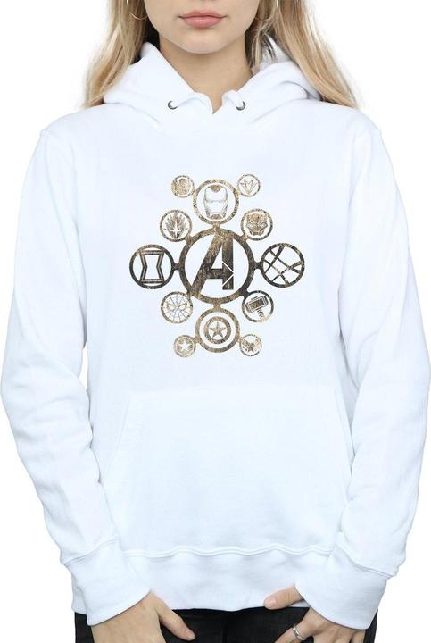 Immagine prodotto Avengers Infinity War Icons Felpa con Cappuccio Donna (L)
