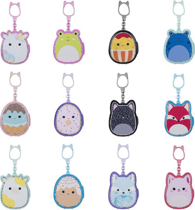 Actual product image Jazwares Squish-a-longs rucksack clips