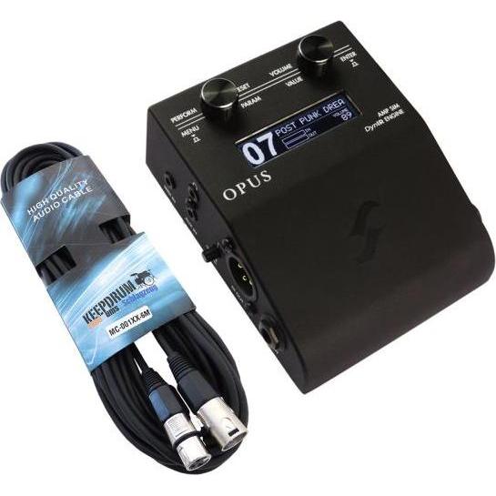 Two Notes Opus Amp und Cab Simulator mit XLR-Kabel, Recording Zubehör