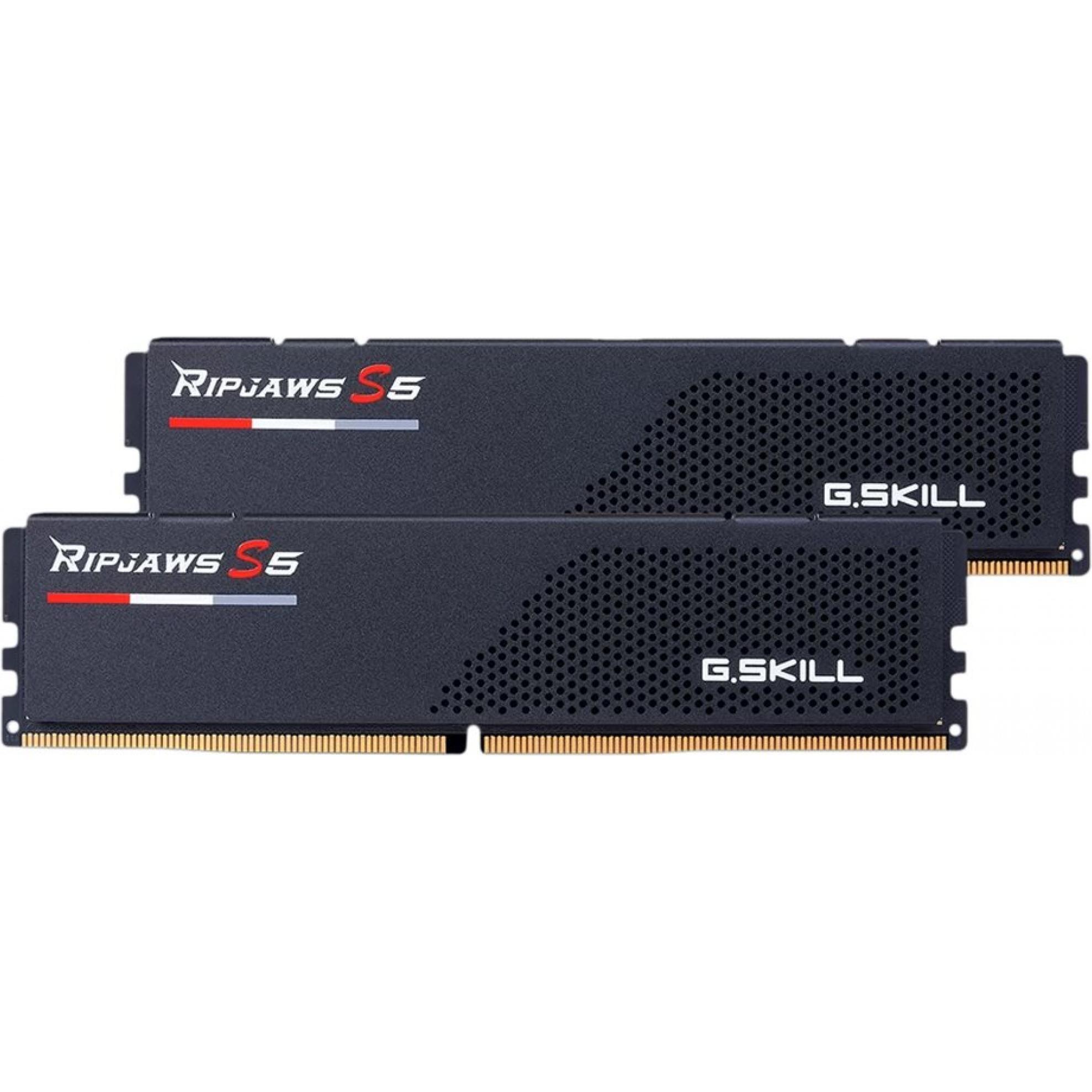 G.Skill Ripjaws S5 (2 x 16GB, 6400 MHz, DDR5-RAM, DIMM), RAM, Schwarz