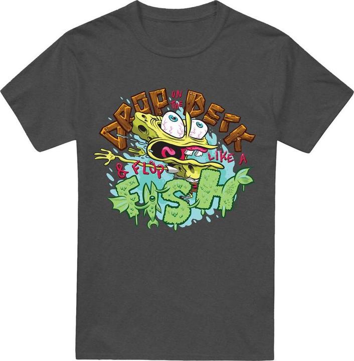 Produktbild Spongebob Squarepants Drop And Flop TShirt (M)