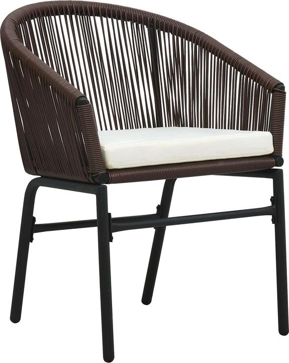 Produktbild vidaXL Garten Essgruppe (80 x 80 x 73 cm)