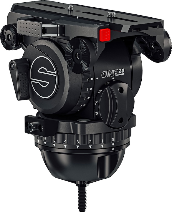 Actual product image Sachtler Cine 20 fluid head with sideload
