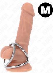 Produktbild Kink Dreifach Chrom Metall Penisring 3,8 cm Bis 5 cm Modell 2 (3.80 cm)